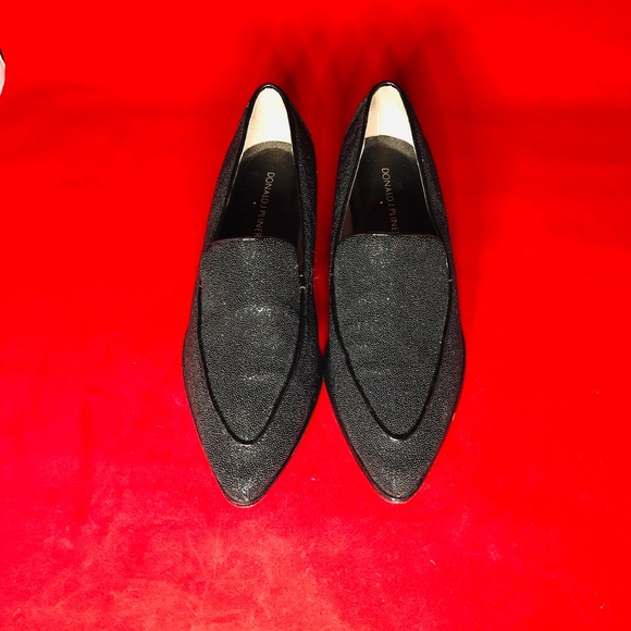 Donald J Pliner Studded Black Loafers - Picture 4 of 7